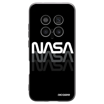 Picasee silikonowe czarne etui na Honor Magic8 Pro 5G - NASA Triple