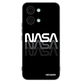 Picasee silikonowe czarne etui na Xiaomi Poco X8 Pro Max - NASA Triple
