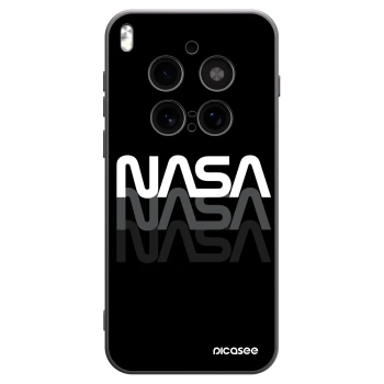 Picasee silikonowe czarne etui na Vivo X300 Pro - NASA Triple