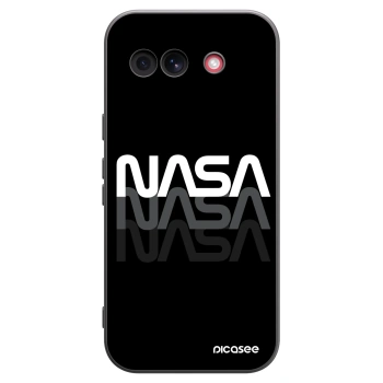 Picasee silikonowe czarne etui na Google Pixel 10a - NASA Triple