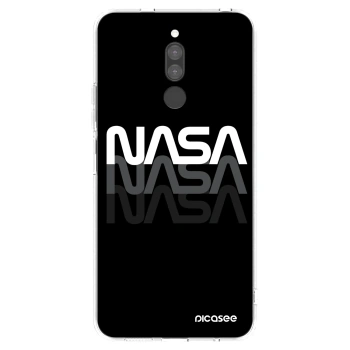 Picasee silikonowe przeźroczyste etui na Xiaomi Redmi 8 - NASA Triple