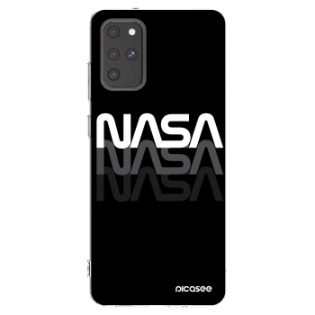 Picasee silikonowe przeźroczyste etui na Samsung Galaxy S20+ G985F - NASA Triple