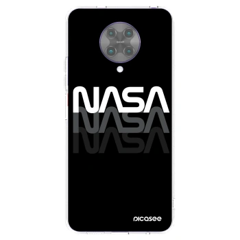 Picasee silikonowe przeźroczyste etui na Xiaomi Poco F2 Pro - NASA Triple