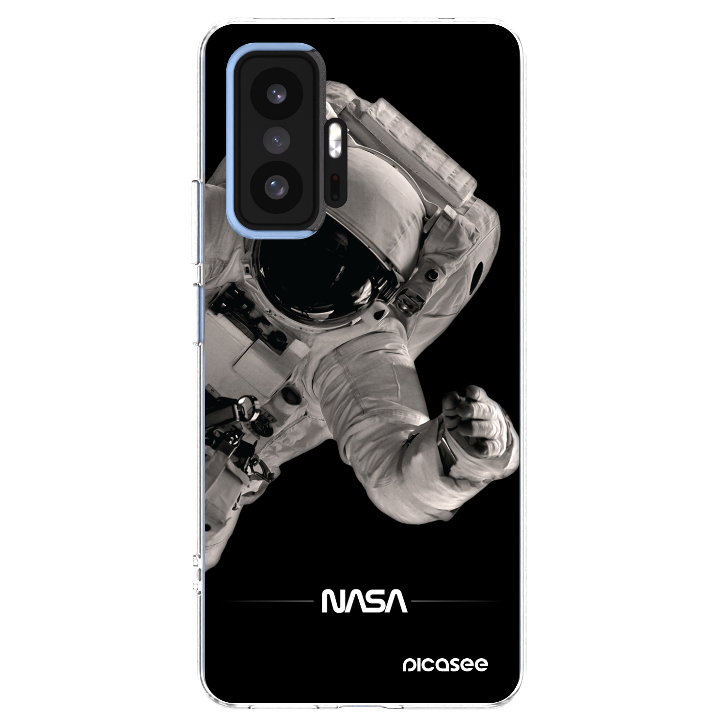 Picasee silikonowe przeźroczyste etui na Xiaomi 11T Pro - Astronaut Big