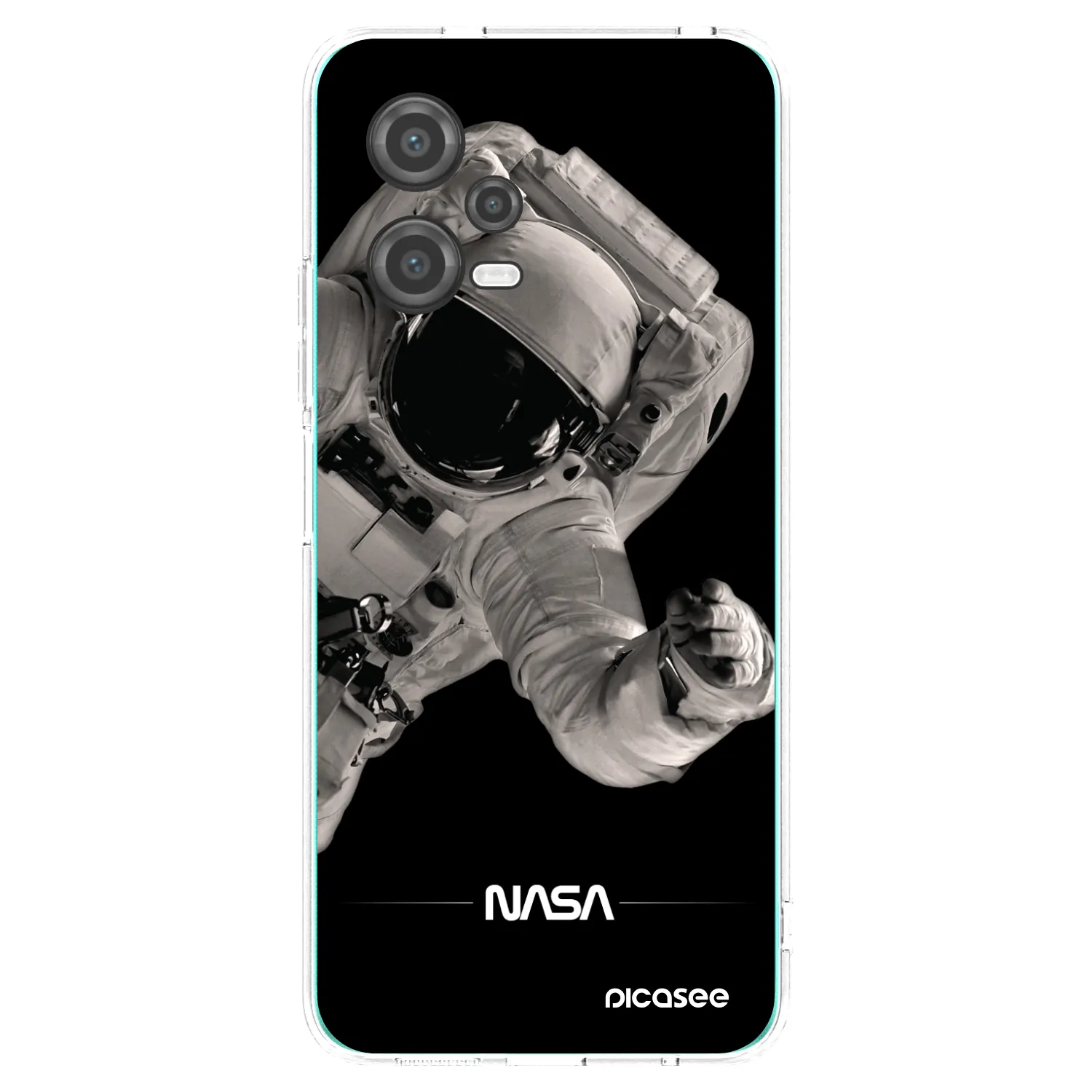 Picasee silikonowe przeźroczyste etui na Xiaomi Poco X5 - Astronaut Big