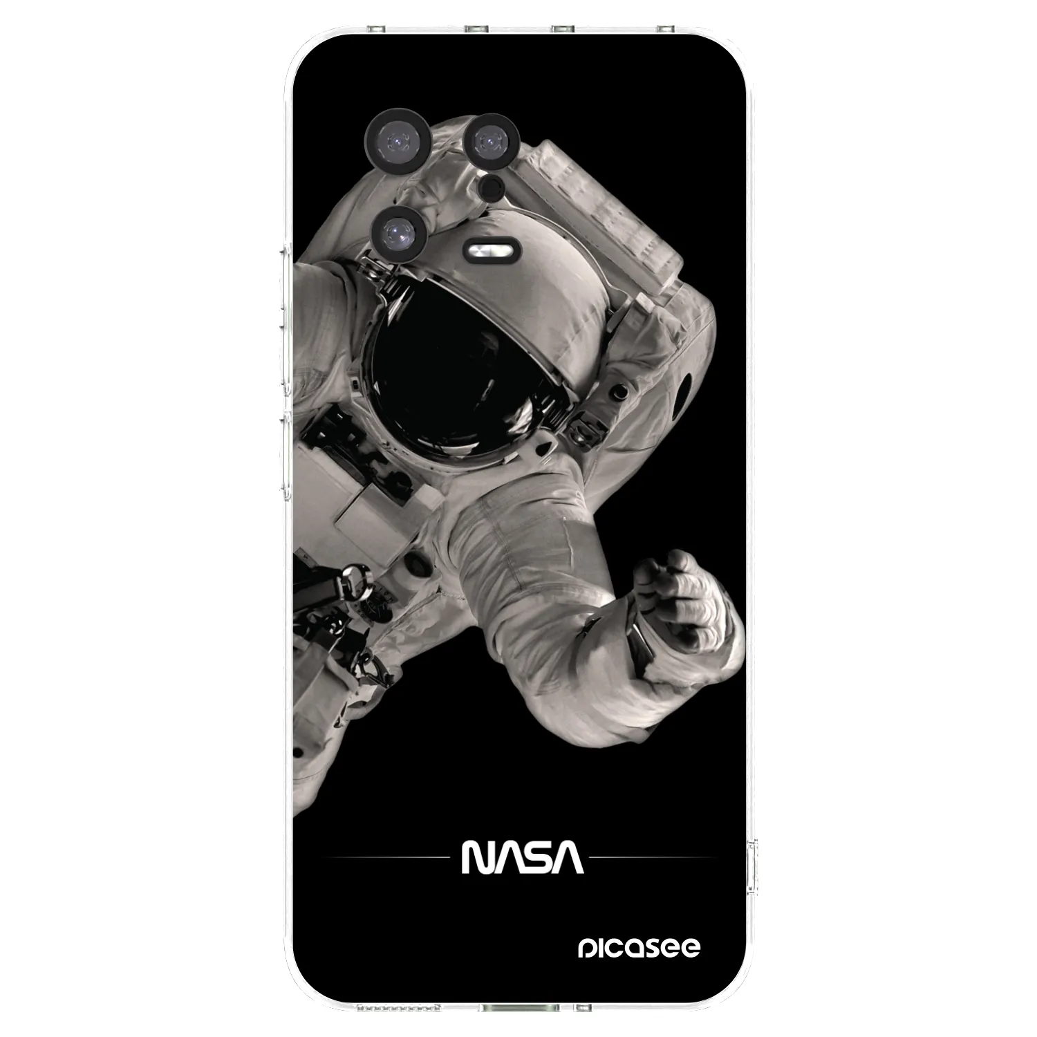 Picasee silikonowe przeźroczyste etui na Xiaomi 13 - Astronaut Big