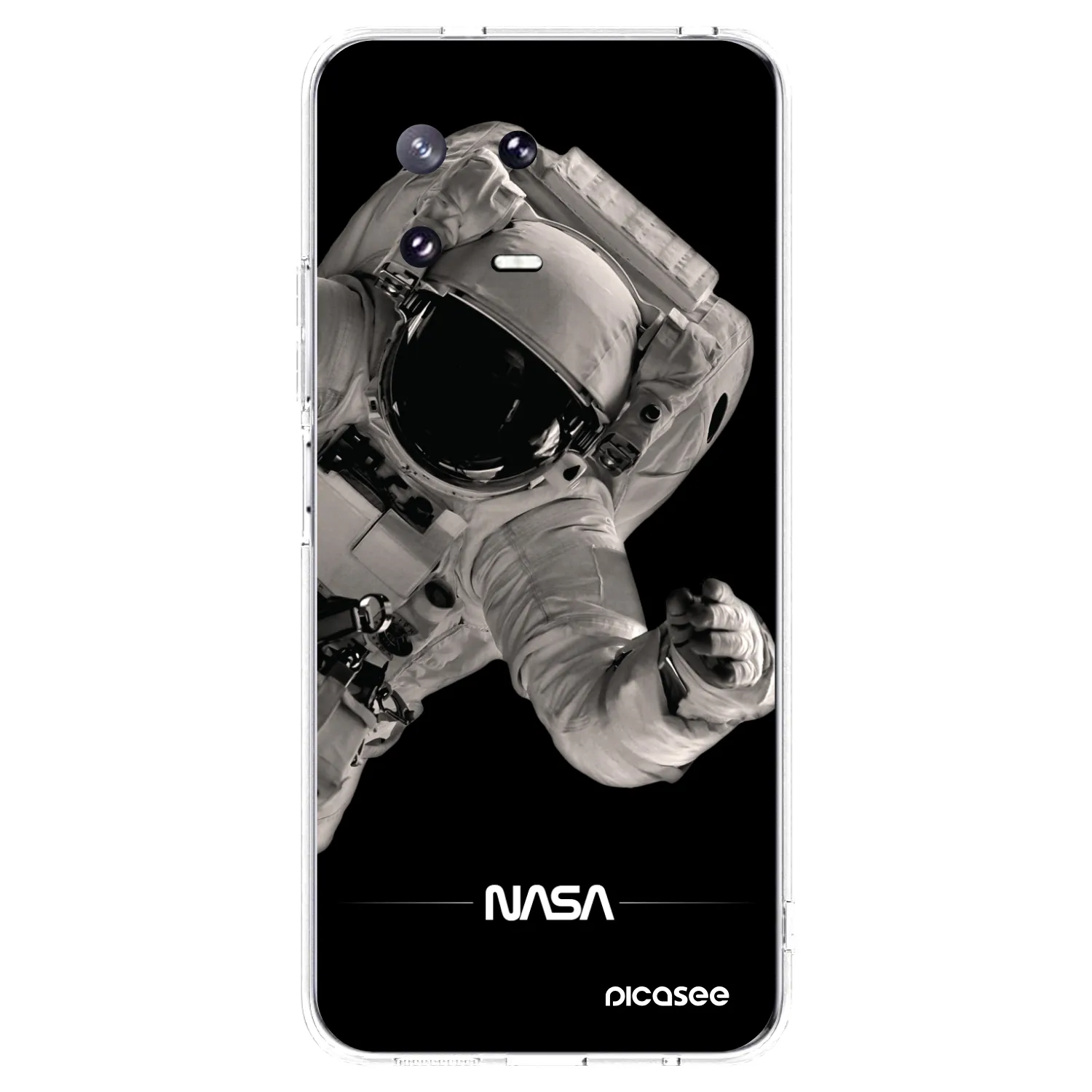 Picasee silikonowe przeźroczyste etui na Xiaomi 13 Pro - Astronaut Big