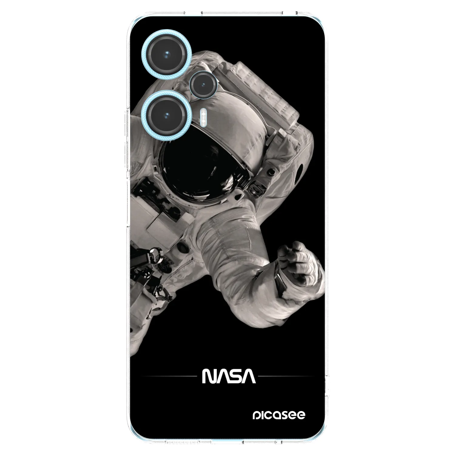 Picasee silikonowe przeźroczyste etui na Xiaomi Poco F5 - Astronaut Big