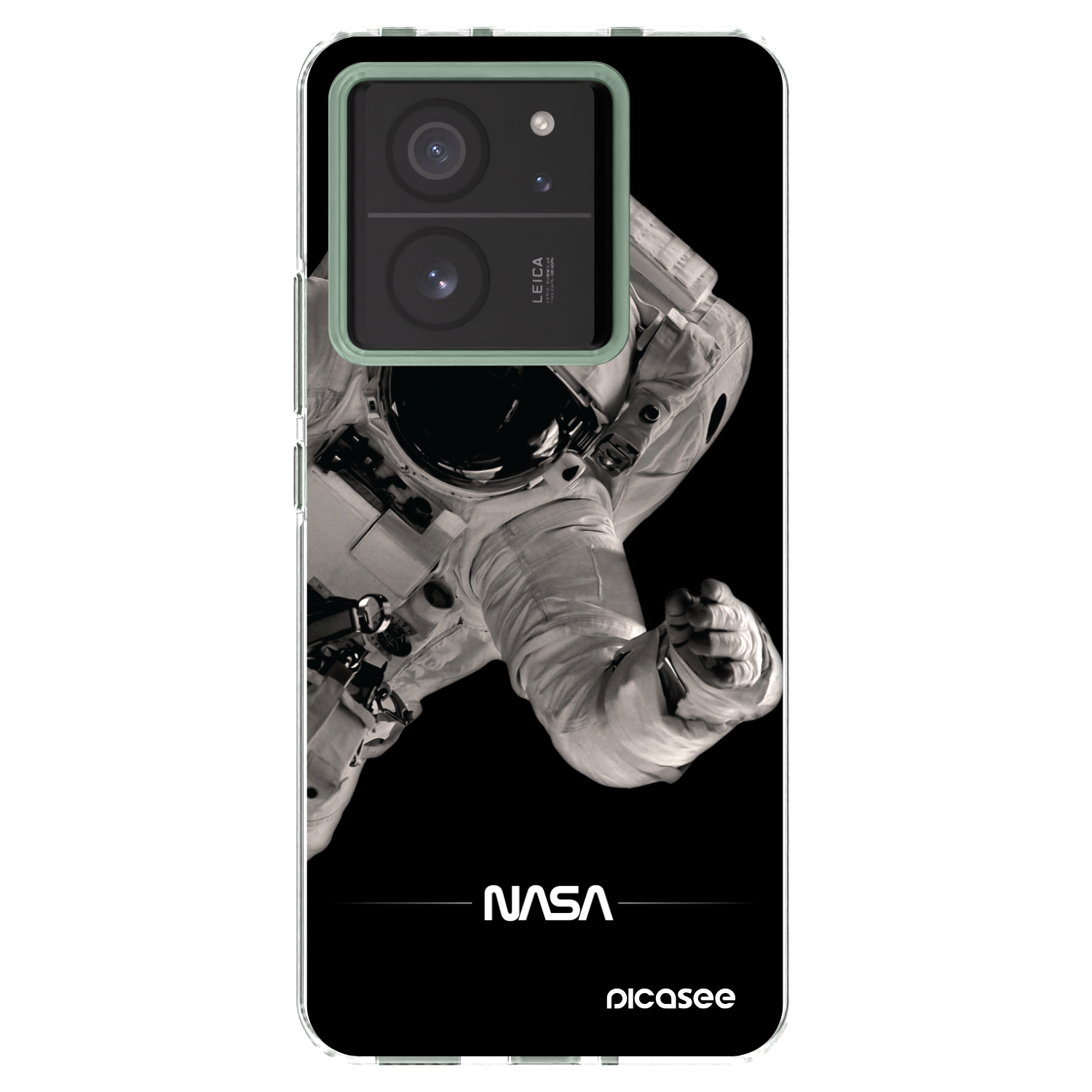 Picasee silikonowe przeźroczyste etui na Xiaomi 13T - Astronaut Big