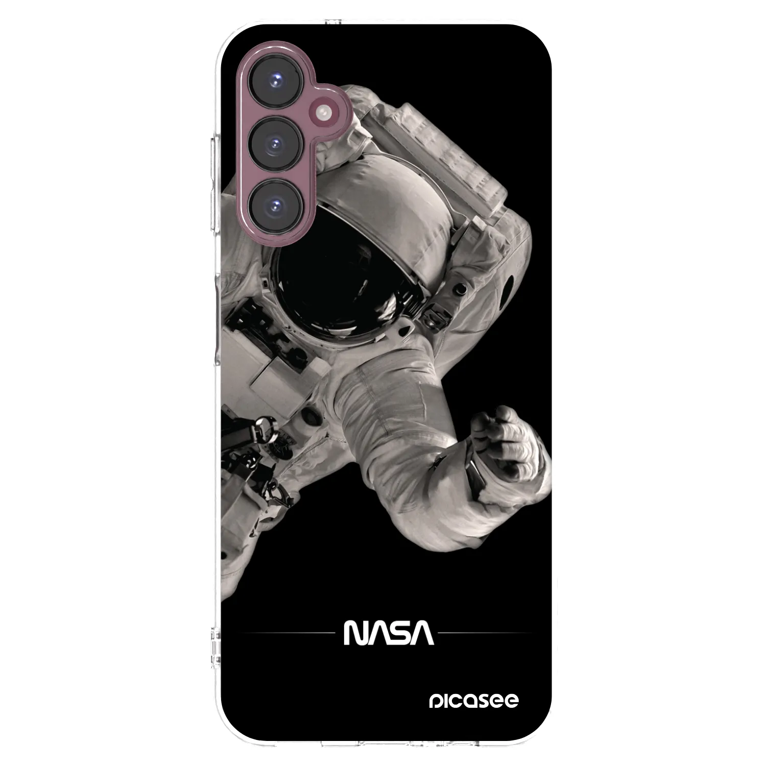 Picasee silikonowe przeźroczyste etui na Samsung Galaxy A05s A057G - Astronaut Big