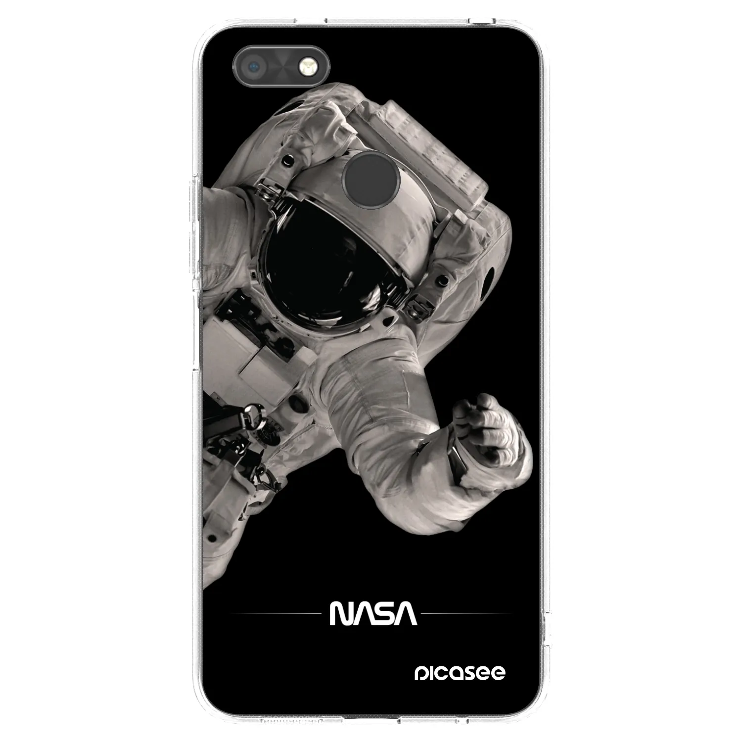 Picasee silikonowe przeźroczyste etui na Huawei P9 Lite Mini - Astronaut Big