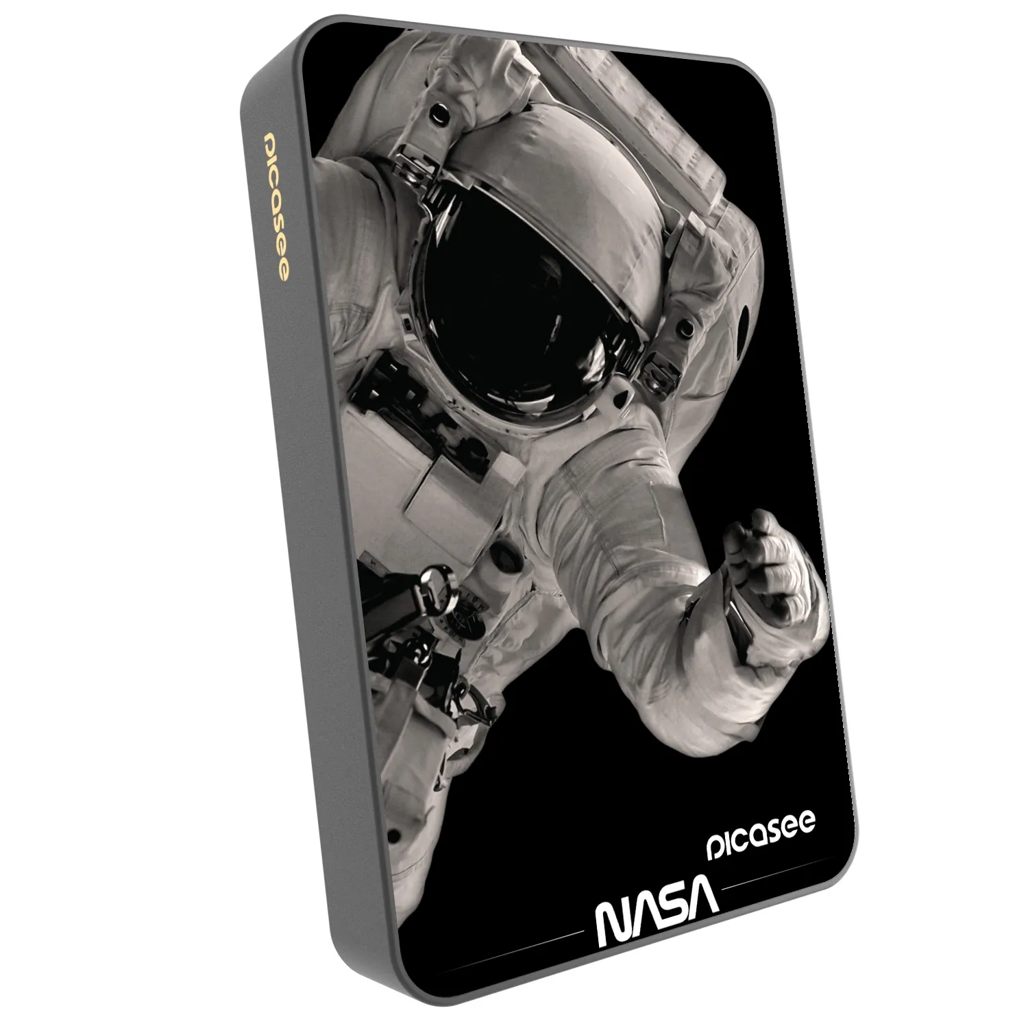 Picasee Powerbank z MagSafe 10 000 mAh Szary - Astronaut Big