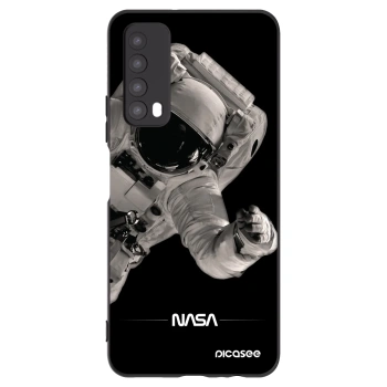 Picasee silikonowe czarne etui na Huawei P Smart 2021 - Astronaut Big