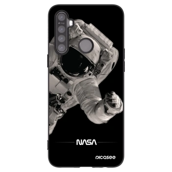 Picasee silikonowe czarne etui na Realme 6i - Astronaut Big