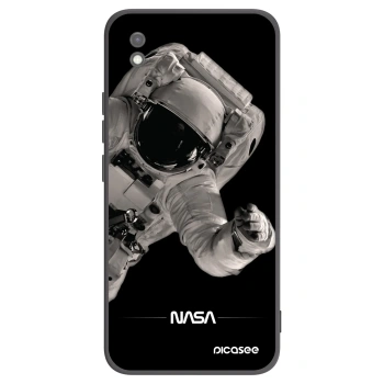 Picasee silikonowe czarne etui na Xiaomi Redmi 9AT - Astronaut Big