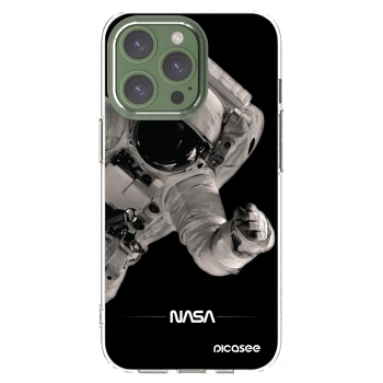 Picasee silikonowe przeźroczyste etui na Apple iPhone 13 Pro - Astronaut Big