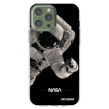 Picasee silikonowe przeźroczyste etui na Apple iPhone 13 Pro Max - Astronaut Big