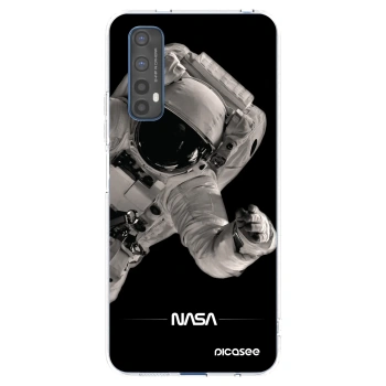 Picasee silikonowe przeźroczyste etui na Realme 7 - Astronaut Big