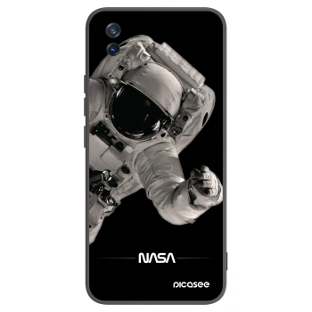 Picasee silikonowe czarne etui na Vivo Y11s - Astronaut Big