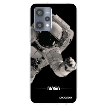 Picasee silikonowe przeźroczyste etui na Realme 9 Pro 5G - Astronaut Big