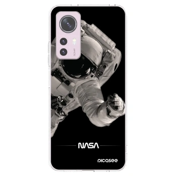 Picasee silikonowe przeźroczyste etui na Xiaomi 12 - Astronaut Big