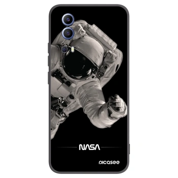 Picasee silikonowe czarne etui na Vivo Y52 5G - Astronaut Big