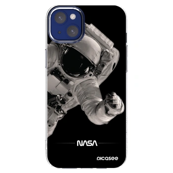 Picasee silikonowe przeźroczyste etui na Apple iPhone 14 Plus - Astronaut Big