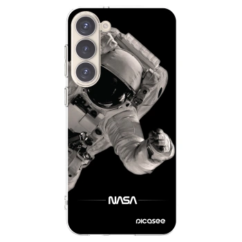 Picasee silikonowe przeźroczyste etui na Samsung Galaxy S23+ 5G - Astronaut Big
