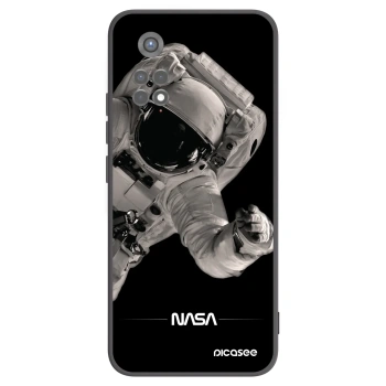 Picasee silikonowe czarne etui na Xiaomi Redmi Note 11S 5G - Astronaut Big