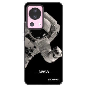 Picasee silikonowe czarne etui na Xiaomi 13 Lite - Astronaut Big