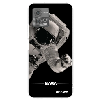 Picasee silikonowe przeźroczyste etui na Motorola Moto G72 - Astronaut Big