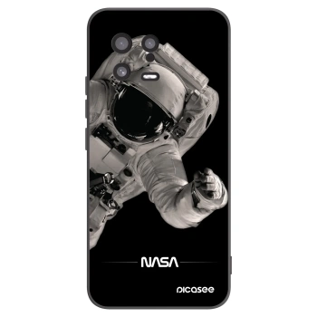 Picasee silikonowe czarne etui na Xiaomi 13 - Astronaut Big
