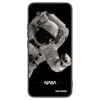 Picasee silikonowe czarne etui na Xiaomi 13 Pro - Astronaut Big