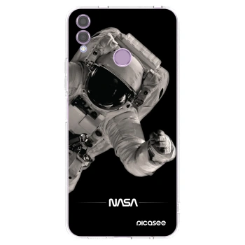 Picasee silikonowe przeźroczyste etui na Honor 8X - Astronaut Big