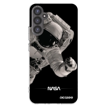 Picasee silikonowe przeźroczyste etui na Samsung Galaxy A34 5G A346B - Astronaut Big