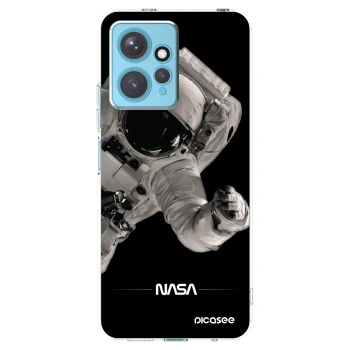 Picasee silikonowe przeźroczyste etui na Xiaomi Redmi Note 12 4G - Astronaut Big