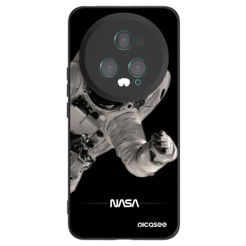 Picasee silikonowe czarne etui na Honor Magic5 Pro - Astronaut Big