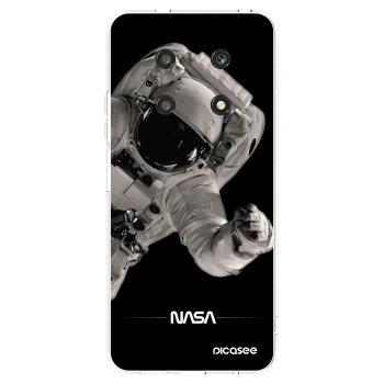 Picasee silikonowe przeźroczyste etui na Honor Magic4 Lite 5G - Astronaut Big