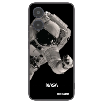 Picasee silikonowe czarne etui na Realme 10 4G - Astronaut Big