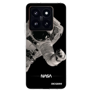 Picasee silikonowe przeźroczyste etui na Xiaomi 14 Pro - Astronaut Big