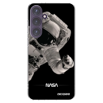Picasee silikonowe przeźroczyste etui na Samsung Galaxy S24+ S926B 5G - Astronaut Big
