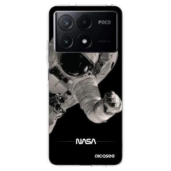 Picasee silikonowe przeźroczyste etui na Xiaomi Poco X6 Pro - Astronaut Big