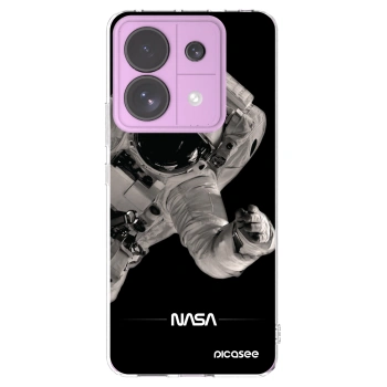 Picasee silikonowe przeźroczyste etui na Xiaomi Redmi Note 13 Pro 5G - Astronaut Big