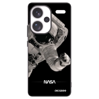 Picasee silikonowe czarne etui na Xiaomi Redmi Note 13 Pro+ 5G - Astronaut Big