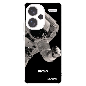 Picasee silikonowe przeźroczyste etui na Xiaomi Redmi Note 13 Pro+ 5G - Astronaut Big