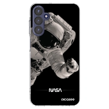 Picasee silikonowe przeźroczyste etui na Samsung Galaxy A15 A155F 4G - Astronaut Big