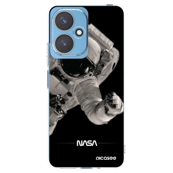 Picasee silikonowe przeźroczyste etui na Xiaomi Redmi 13C 5G - Astronaut Big