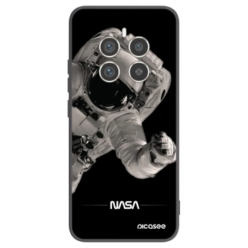 Picasee silikonowe czarne etui na Realme 12 Pro 5G - Astronaut Big
