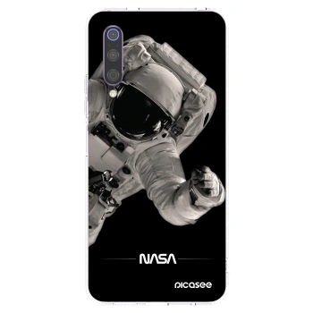 Picasee silikonowe przeźroczyste etui na Xiaomi Mi 9 - Astronaut Big