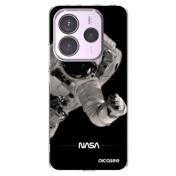 Picasee silikonowe przeźroczyste etui na Xiaomi Redmi Note 14 5G - Astronaut Big